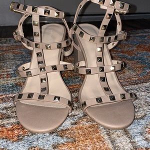 WILD DNA studded heels